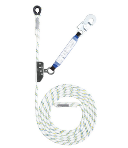 Urządzenie samozaciskowe Protekt Linostop II zestaw amortyzujący + lina 5m