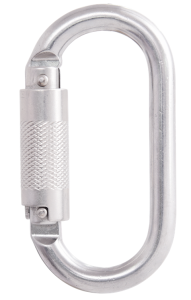 Zatrzaśnik stalowy owalny Kratos  Twist-Lock otwarcie 18mm