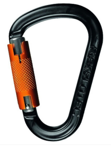 Zatrzaśnik  aluminiowy dwutaktyczny Skylotec PassoTwist HMS